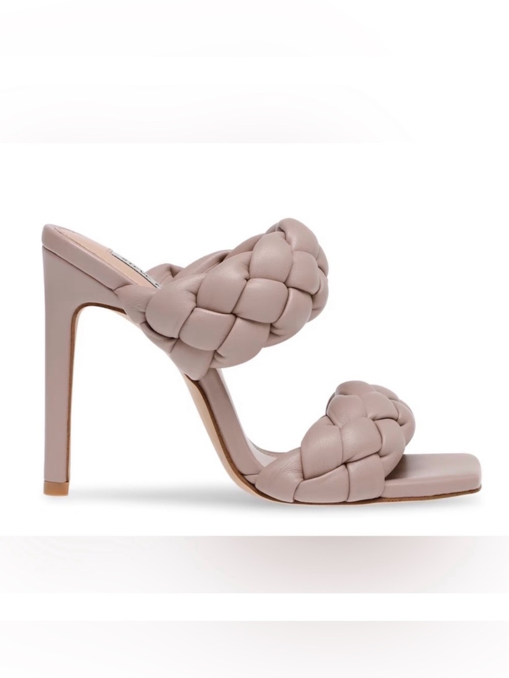 Steve Madden - Kenley Woven Braid Heels in Taupe size 9.5W